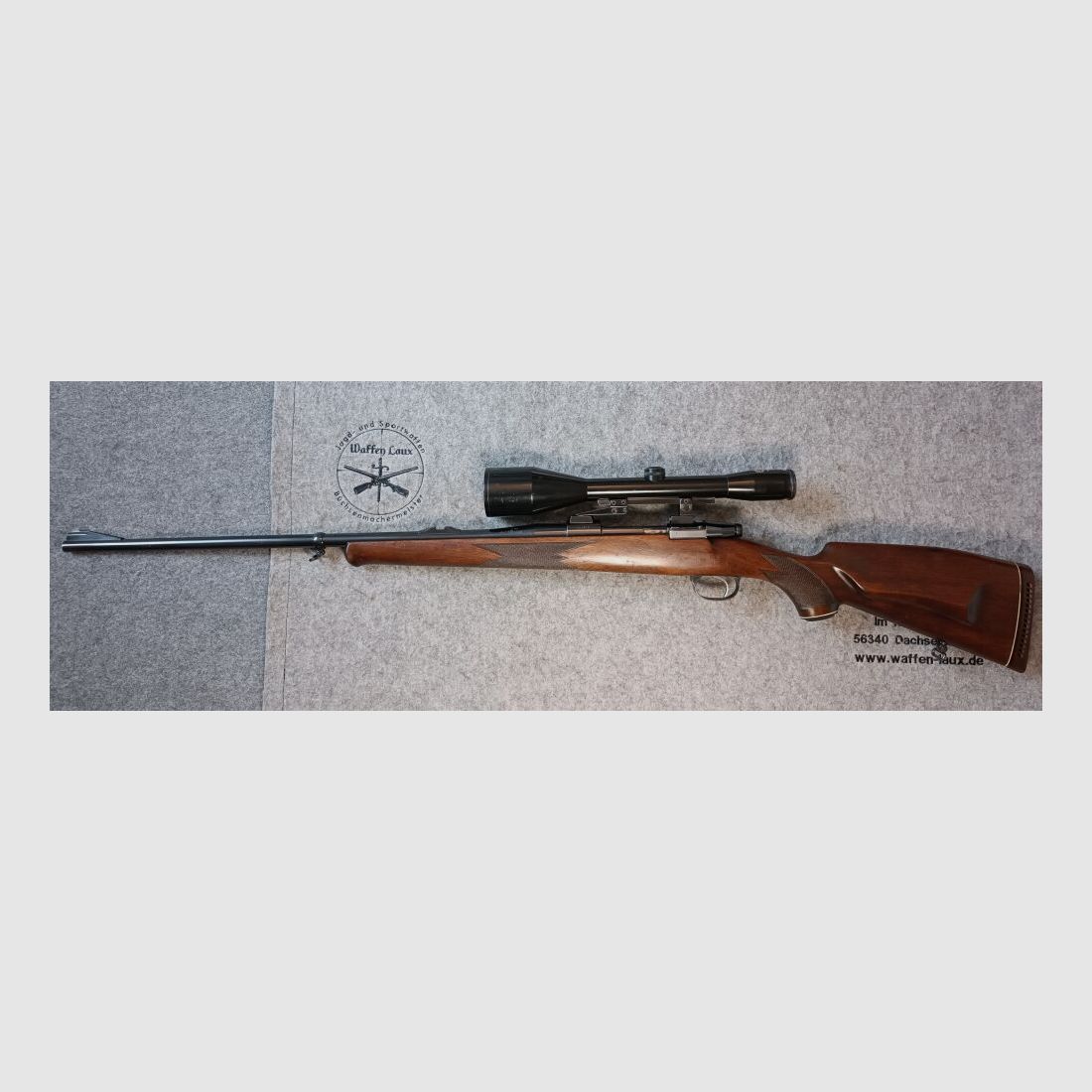 RWS Mod. M. 98 with ZF S&B 8x56 & hand tension with top trigger!