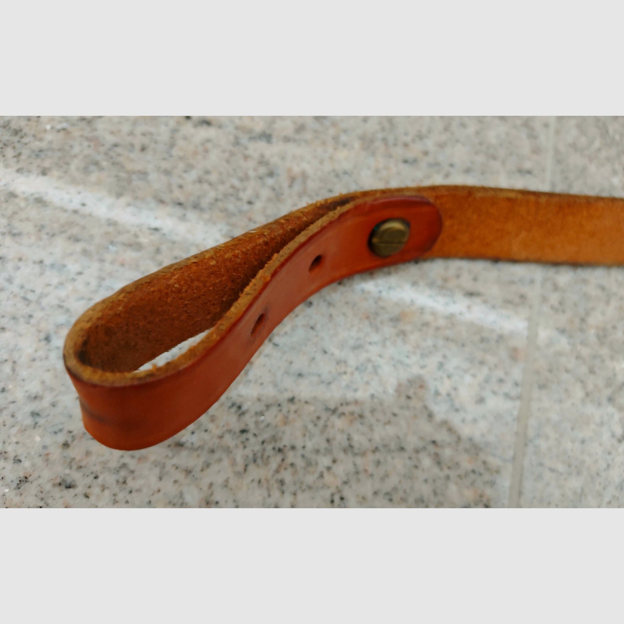 correa de cuero para rifle