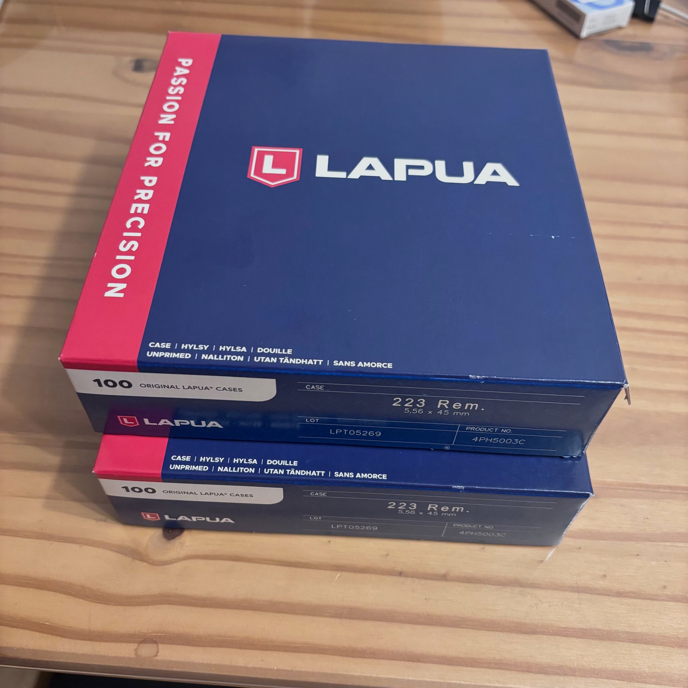 Lapua 223 rem Hülsen 2 Packungen 