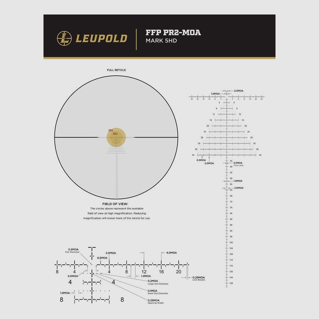 Luneta Leupold Mark 4HD 4.5-18x52 M1C3 Side Focus FFP PR2-MOA, zdjęcie 5 z 5