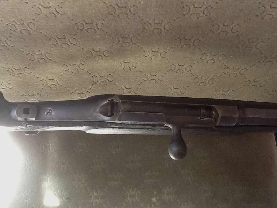 ¿Arma antigua desconocida - ¿vieja munición de fusil?