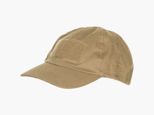 MFH Einsatz-Cap mit Klett - Coyote Tan