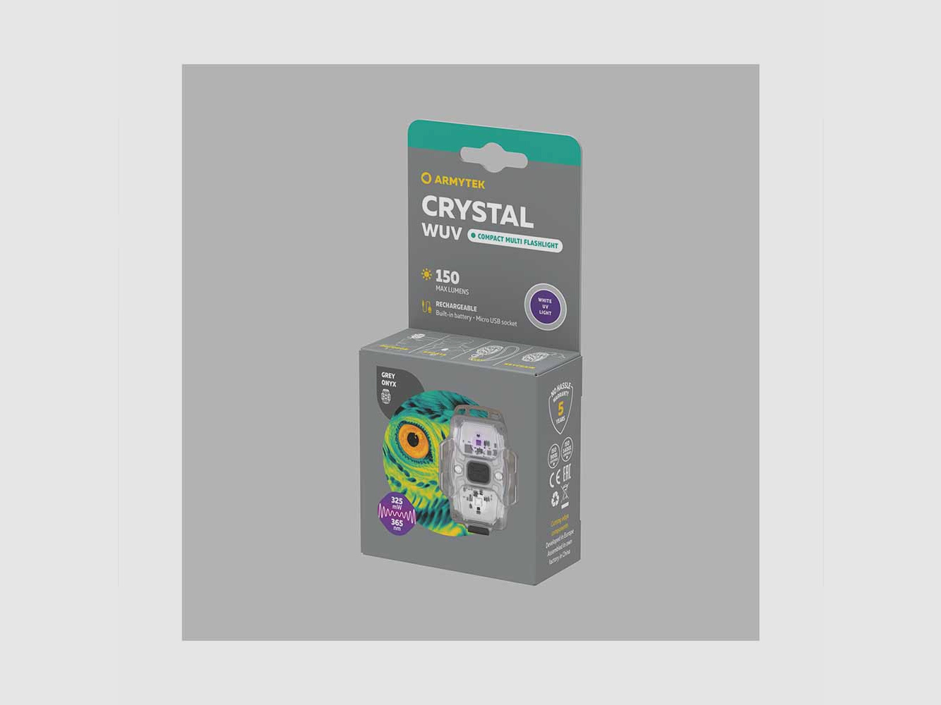 ARMYTEK CRYSTAL GREY