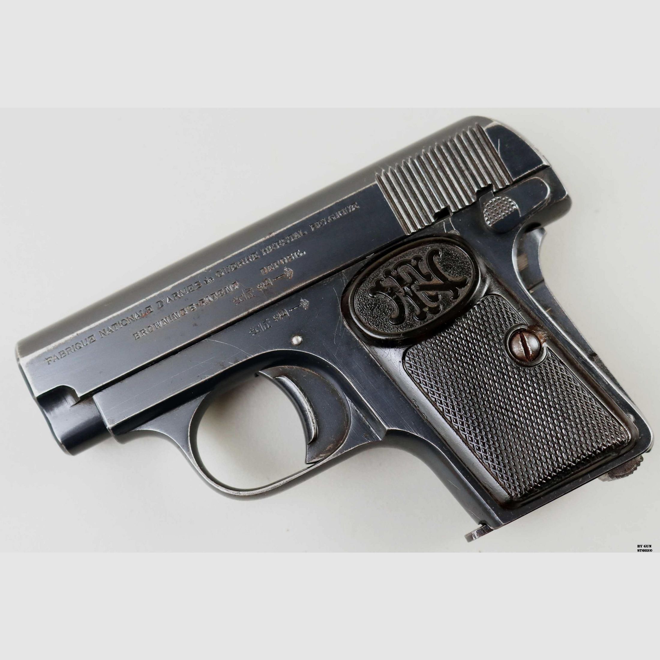 PISTOLE F.N. BROWNING MOD. 1906 CAL. 6,35 matr. 514923, image 2 sur 6