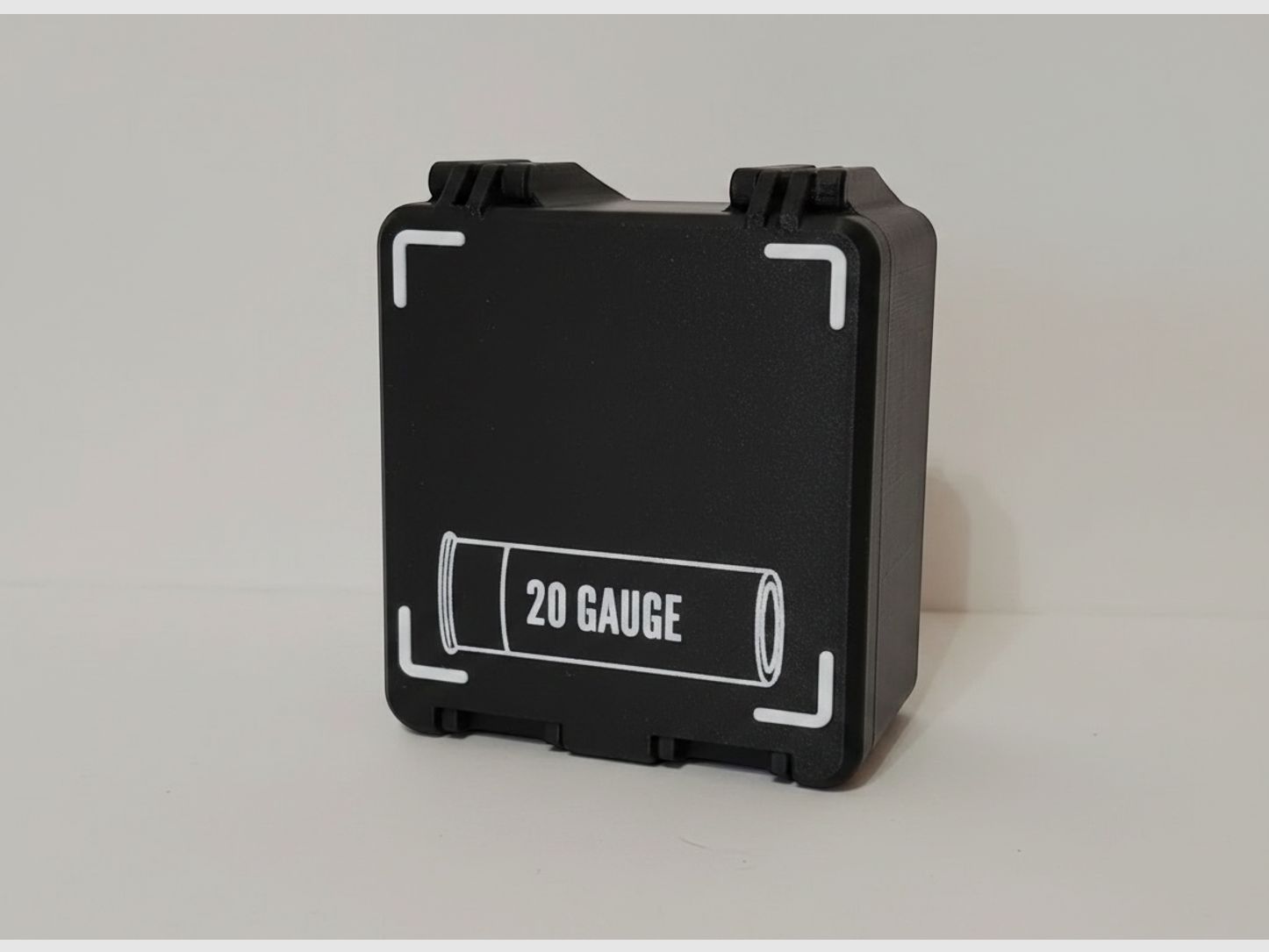Filamelt Munitionsbox / 28 Gauge / 'Klapp- / Rastdeckel' / Patronenbox, Ammo Box