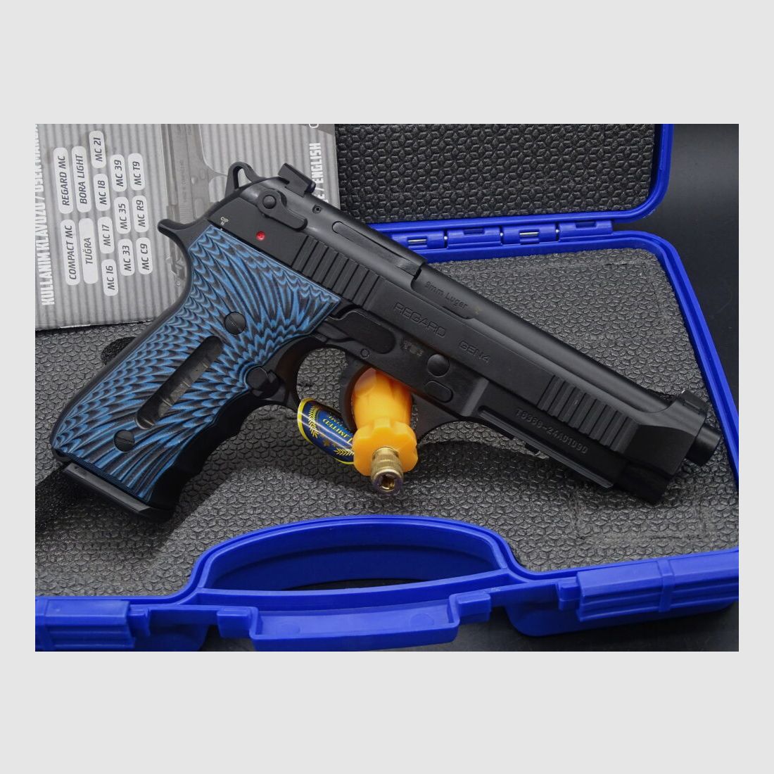 Girsan Regard MC Gen 4 Black caliber 9mm Luger NEW WEAPON similar to Beretta 92