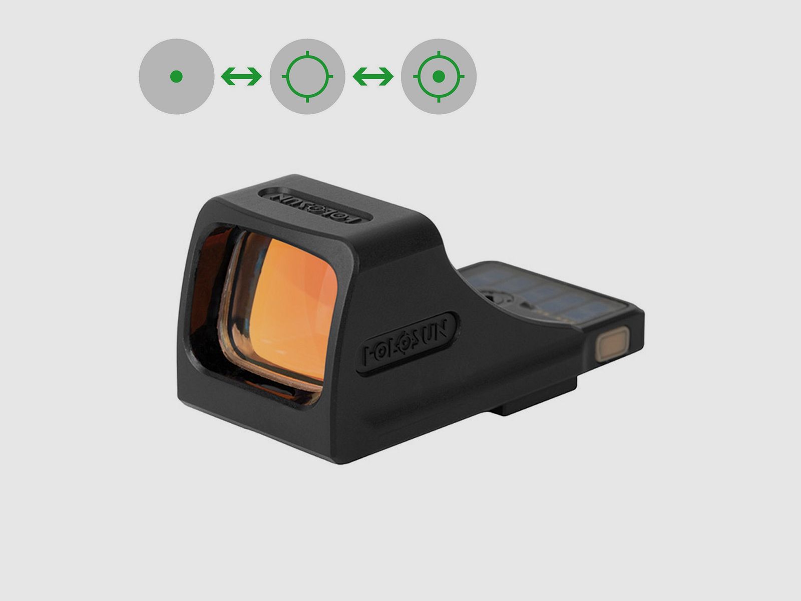 Holosun SCS-VP9-GR Offenes Reflex Rotpunktvisier