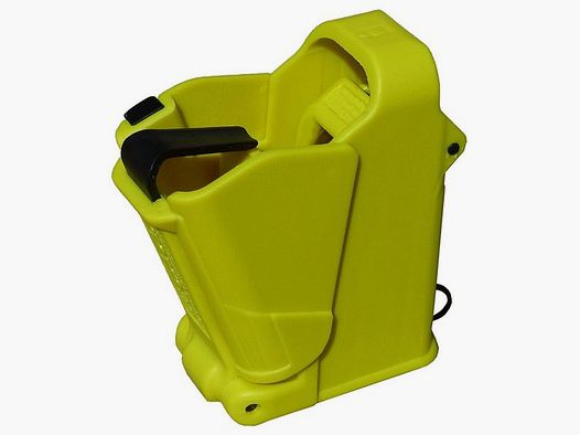 MAGLULA LTD. SEMI-AUTO LOADER MAGLULA LTD. UPLULA PISTOL MAGAZINE LOADER, LEMON