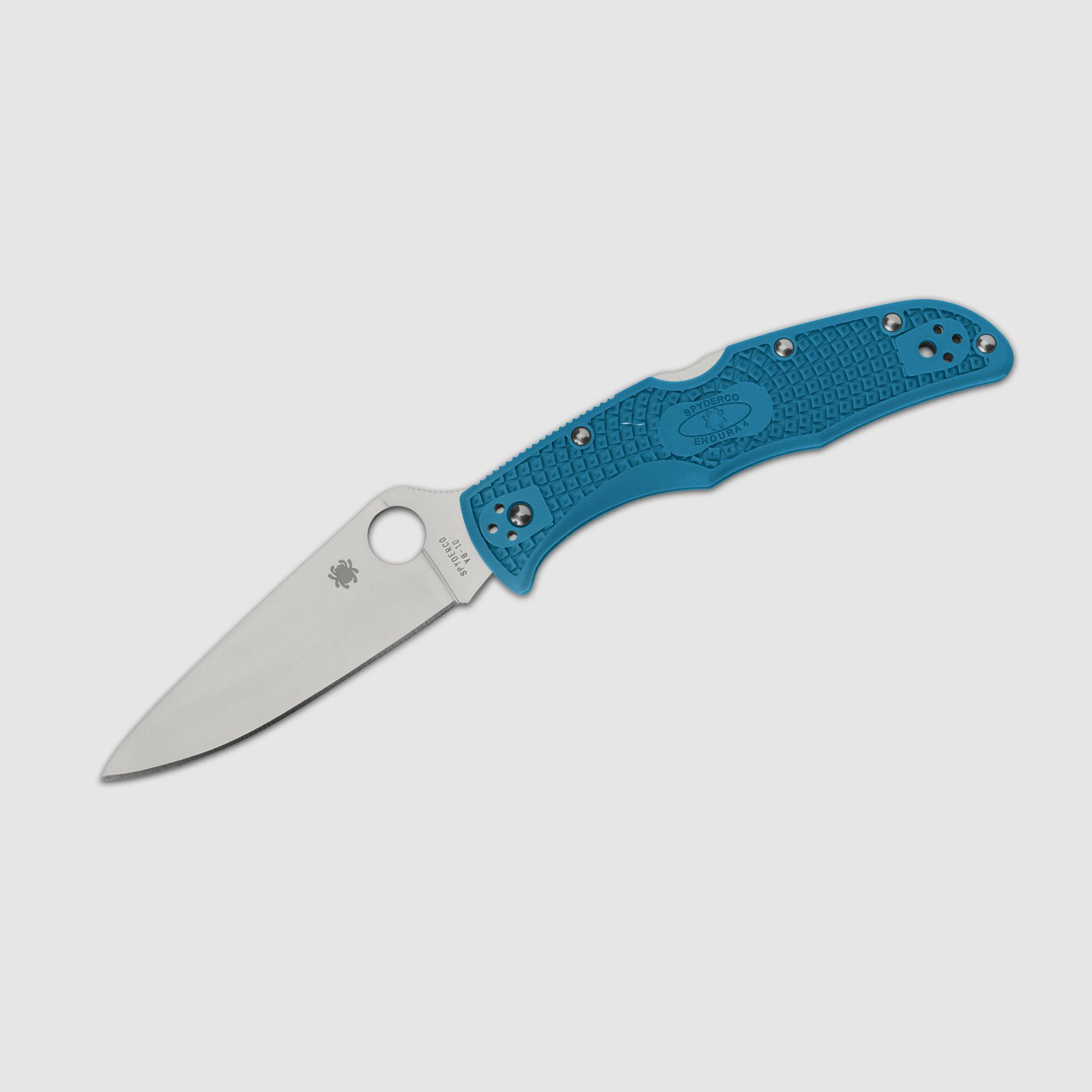 Taschenmesser SPYDERCO ENDURA FLAT GROUND BLAU