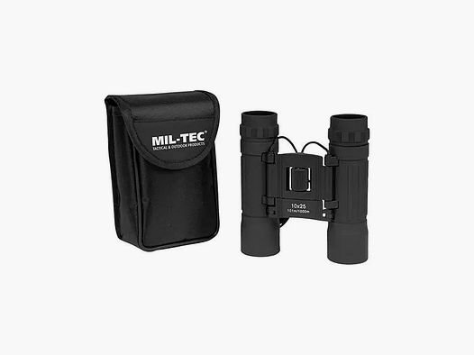 Mil-Tec Mil-Tec Fernglas Faltbar 10x25 schwarz