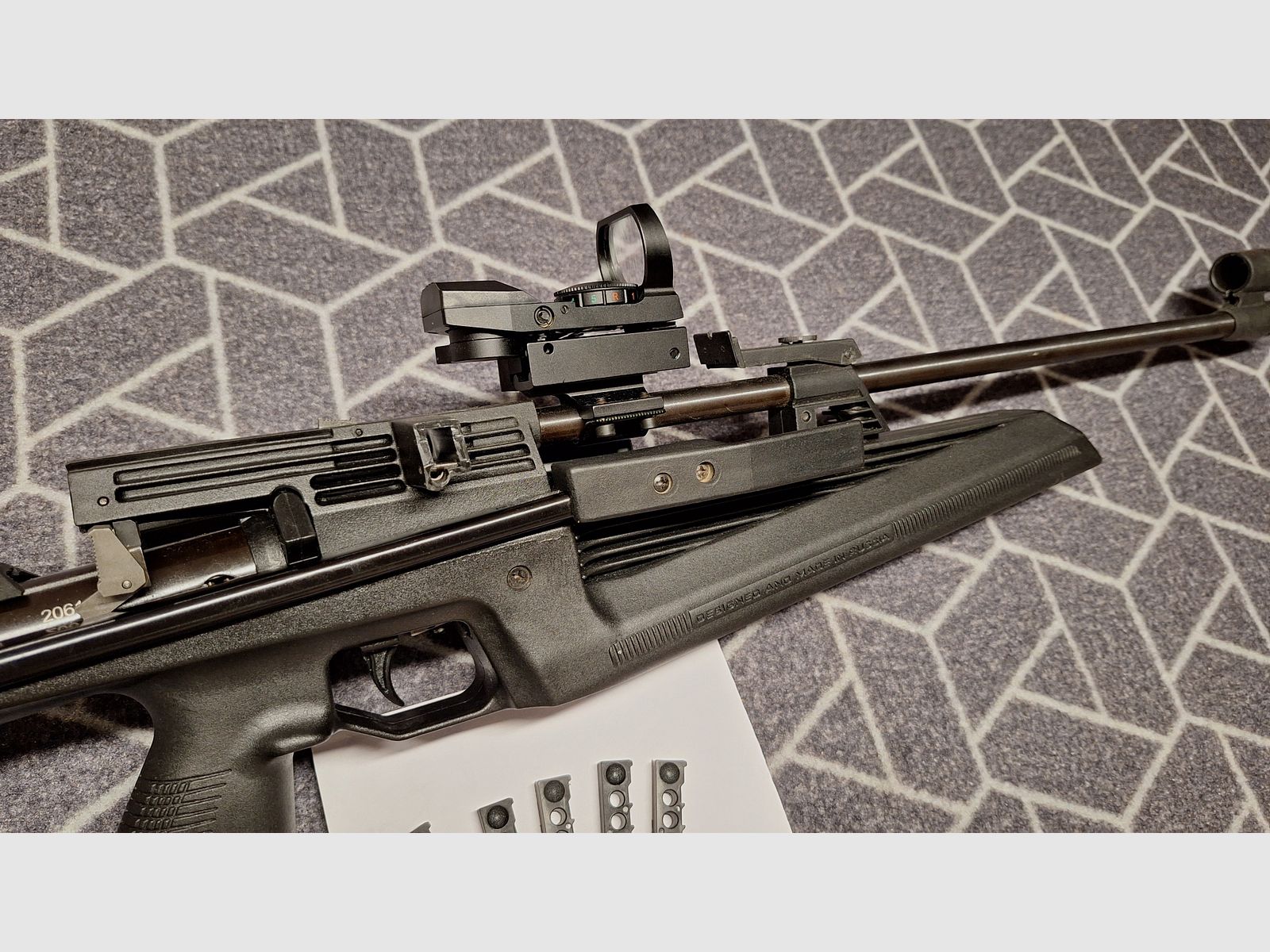 Baikal IJ61/MP61 gas pressure side lever with Reddot - rarity for collectors!