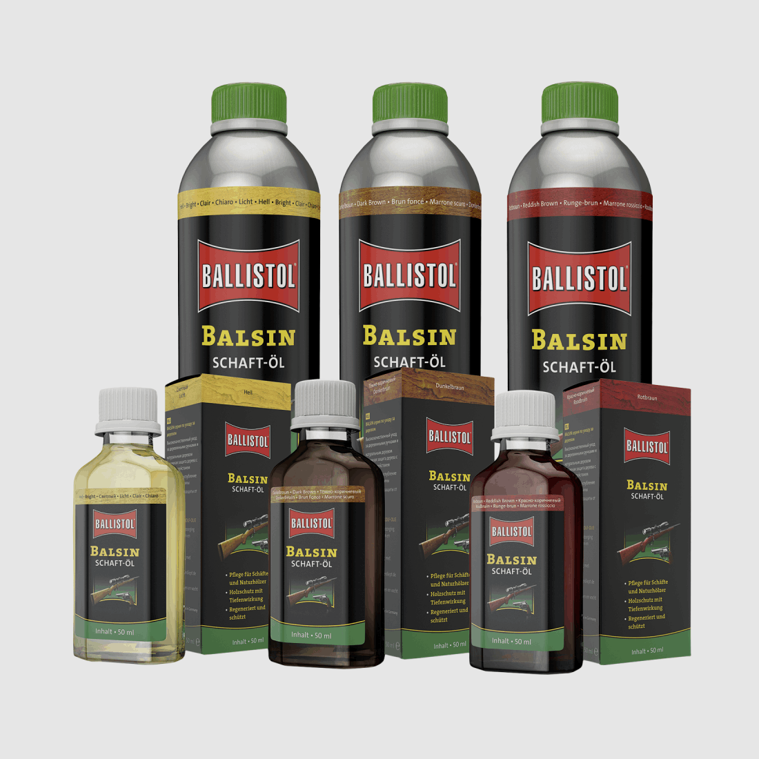 Aceite para culatas Ballistol Balsin claro 50ml