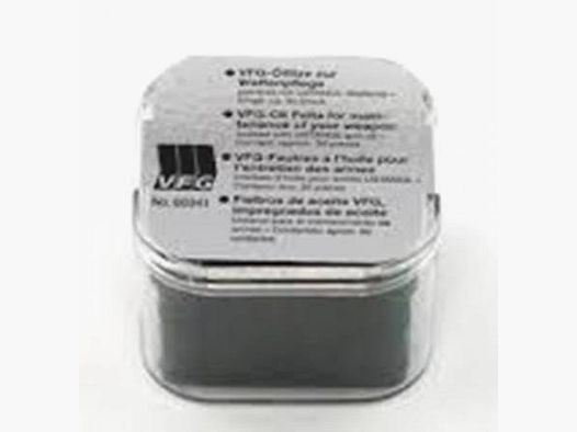 VFG Filzputztücher ölimprägniert 50 mm x 50 mm