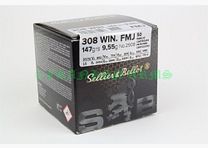 Sellier&Bellot .308 Win. FMJ 147gr. 9.55g 50 pieces tiered price