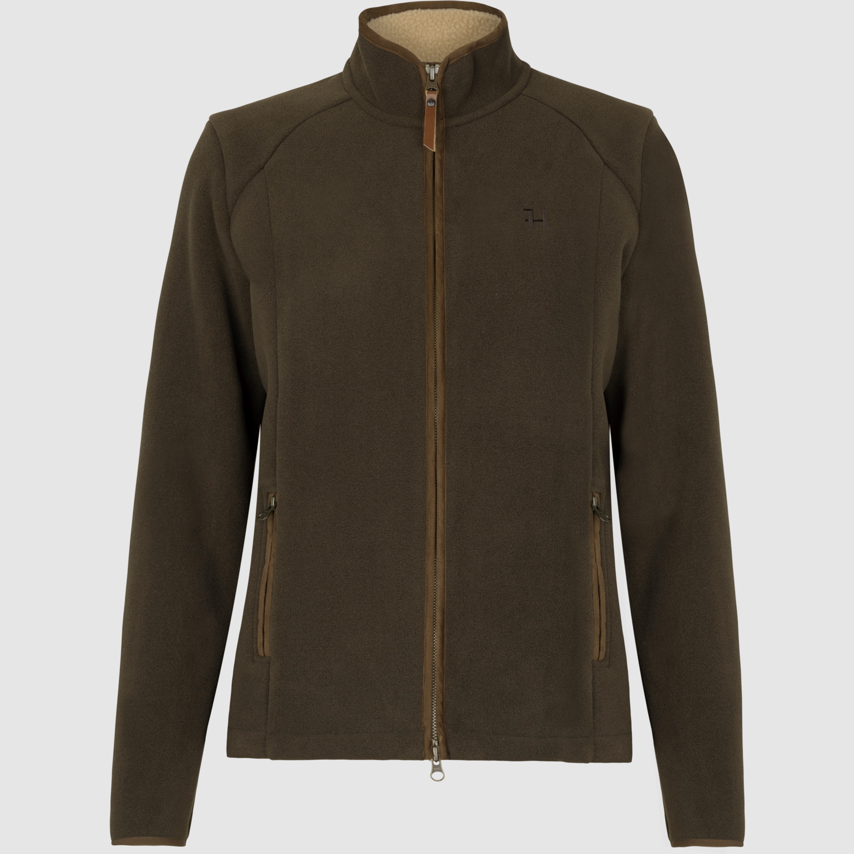 Damesfleece HARKILA Sandhem Sherpa Willow Green (105300029), afbeelding 6 van 6