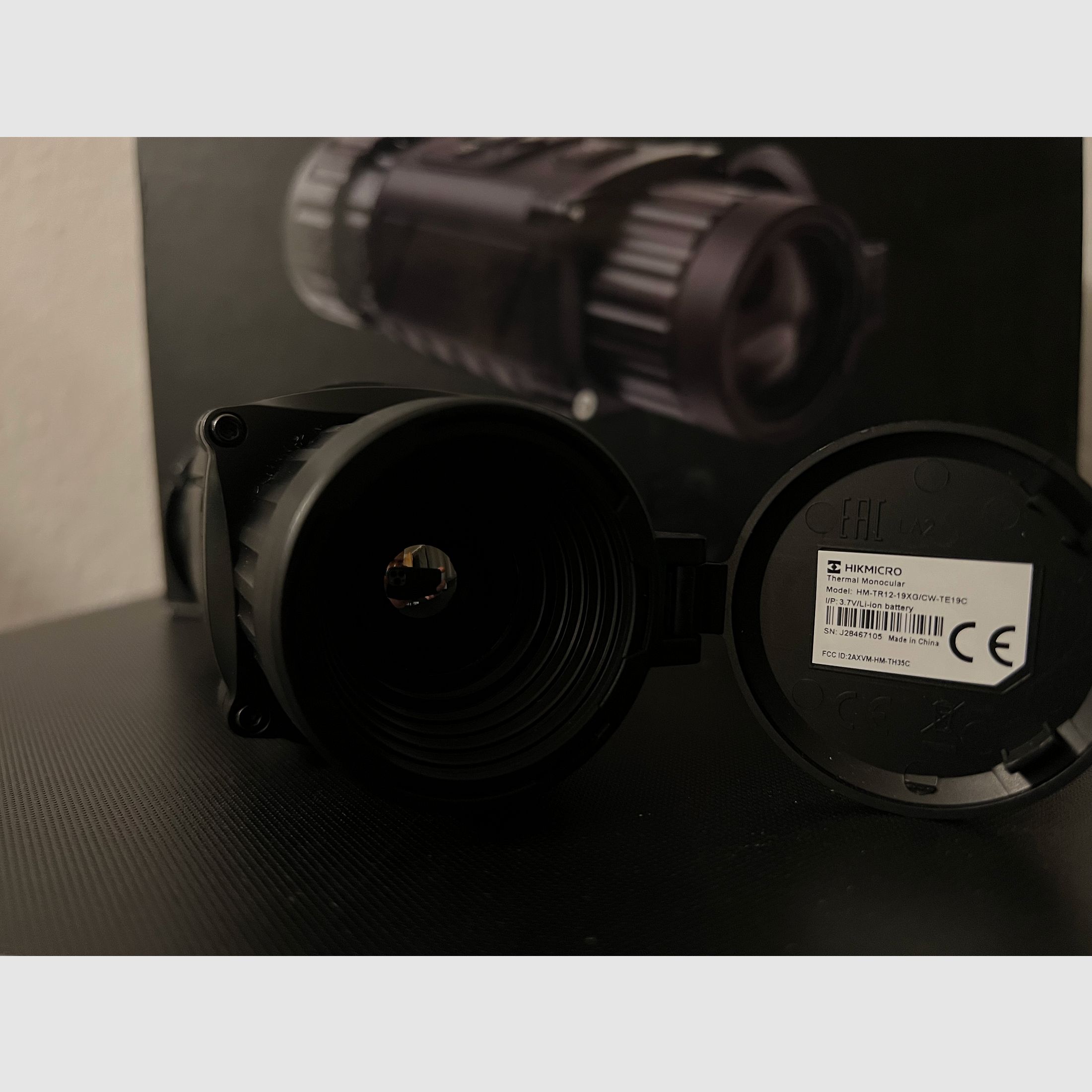 HIKMICRO TE19C Wärmebildvorsatzgerät – Top Zustand