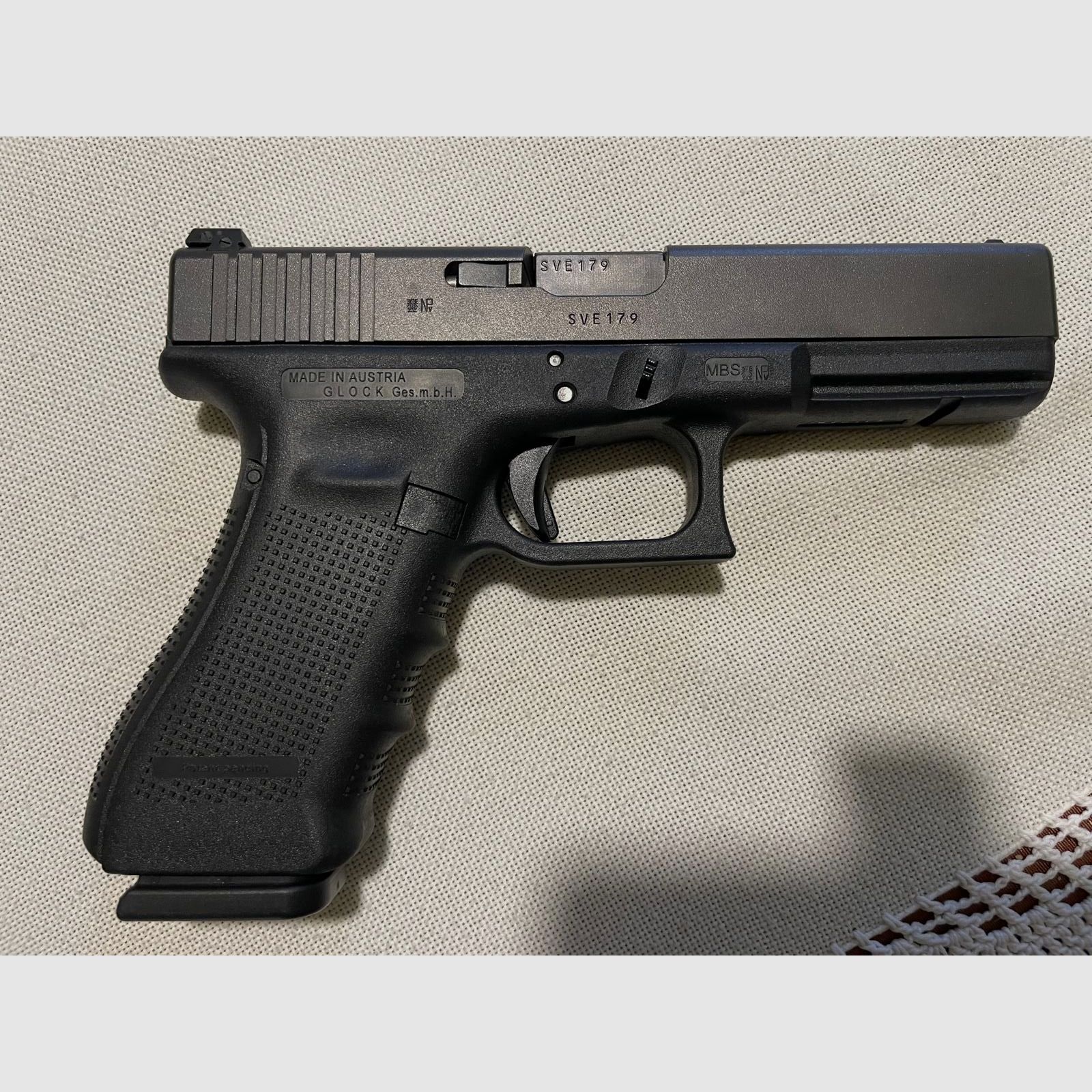 Glock 17 gen. 4, 9x21, perfect condition, image 5 of 12