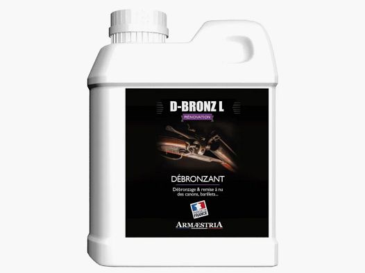 Armaestria D-Bronz L, Abnahme der brünierten Oberfläche 1 Liter