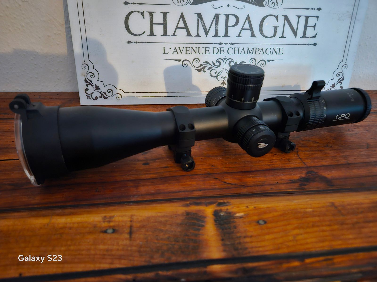 GPO hunting scope incl Eratac mount - also trade for watch!