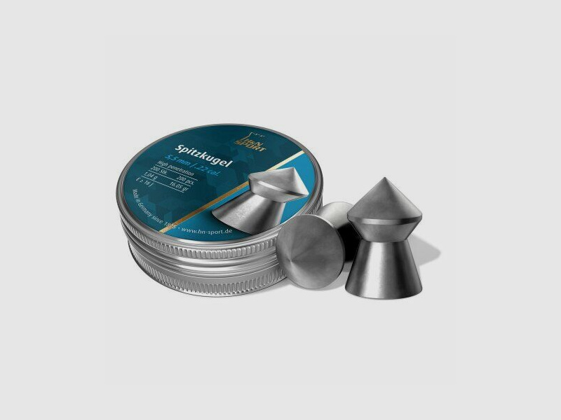 Proiettili a punta H&N 5,5 mm / 1,04 g / 200 pezzi