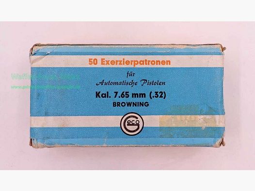 Geco - Fürth naboje ćwiczeniowe 7,65mm Browning/.32ACP