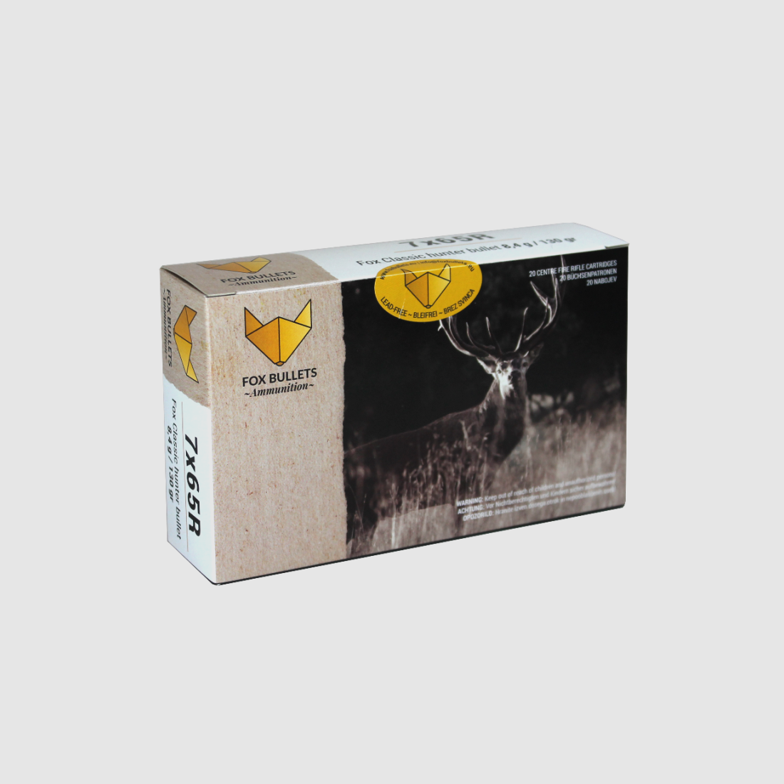 Fox Bullets – 7x65R bleifrei