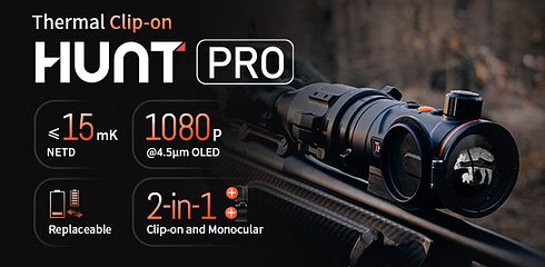 A new standard for night hunting: The Thermtec Hunt Pro