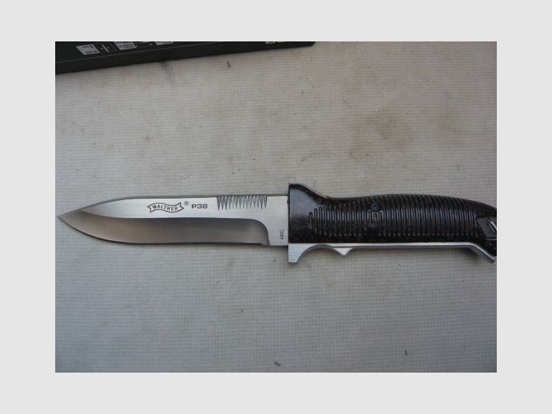 Walther P38  Knife Feststehenes Messer für Jagd und Freizeit