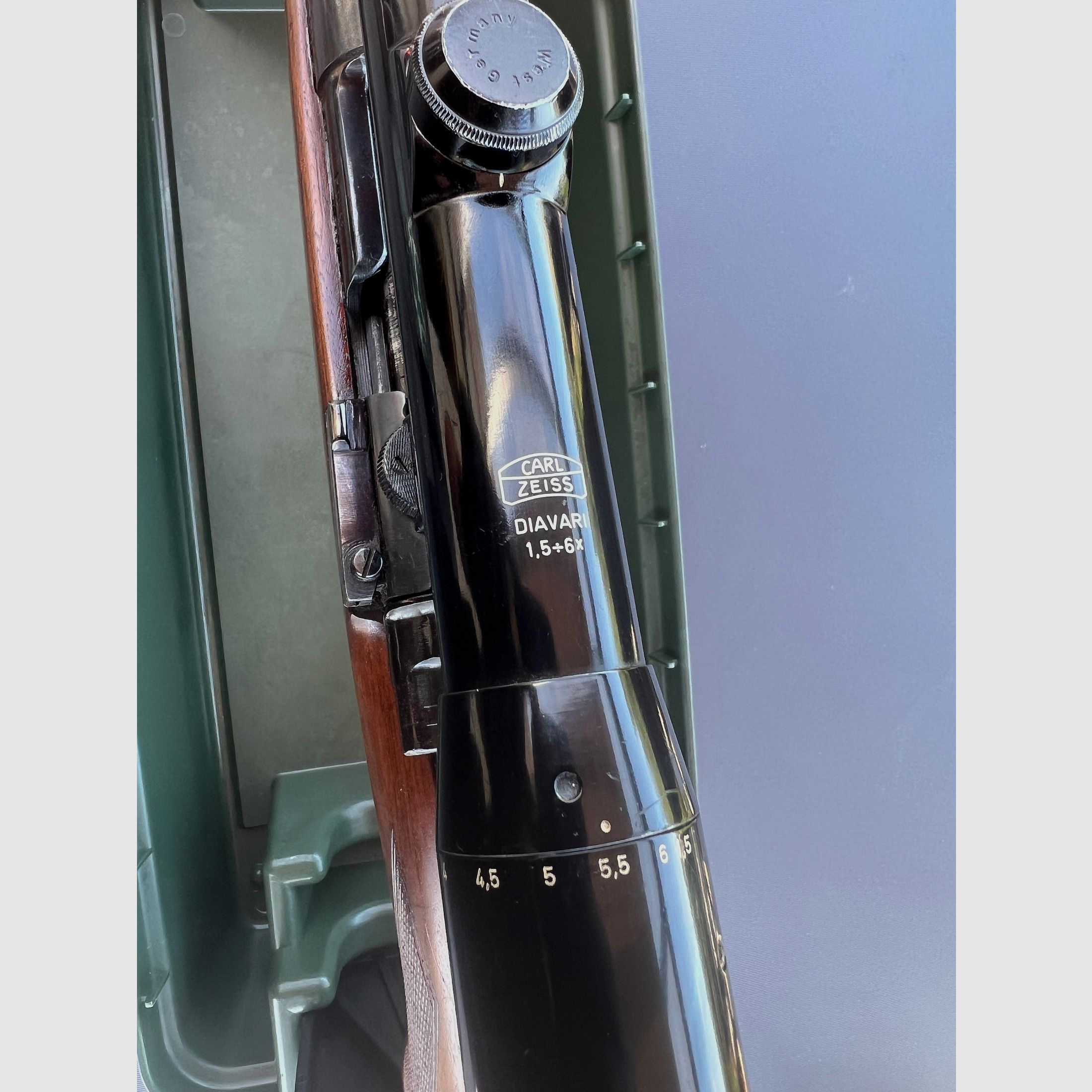 Mod 98 Kaliber 243Win  ink Zeiss Glas