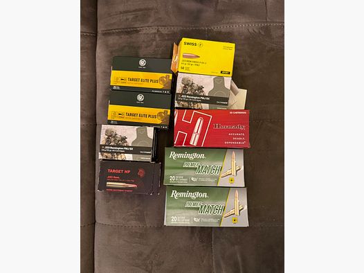 Konvolut von .223 Munition zum günstigen Preis!
