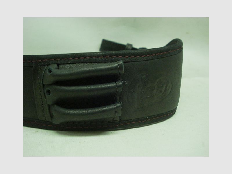Lederriemen 75 schwarz 3er PH - schw. Raul. UuR wrote Ziernaht