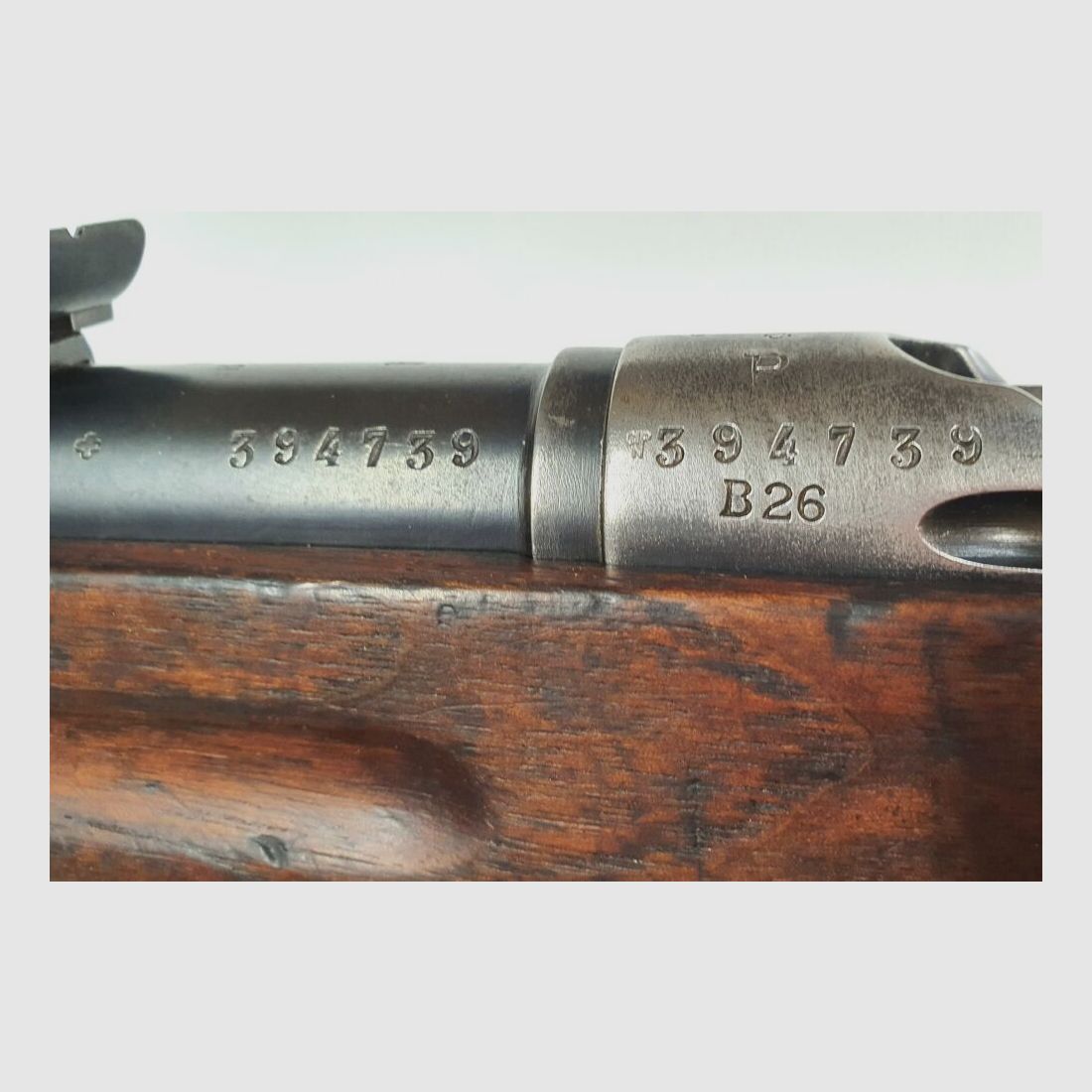Weapon factory Bern Switzerland Mod. 1911, completely matching numbered Swiss long rifle
