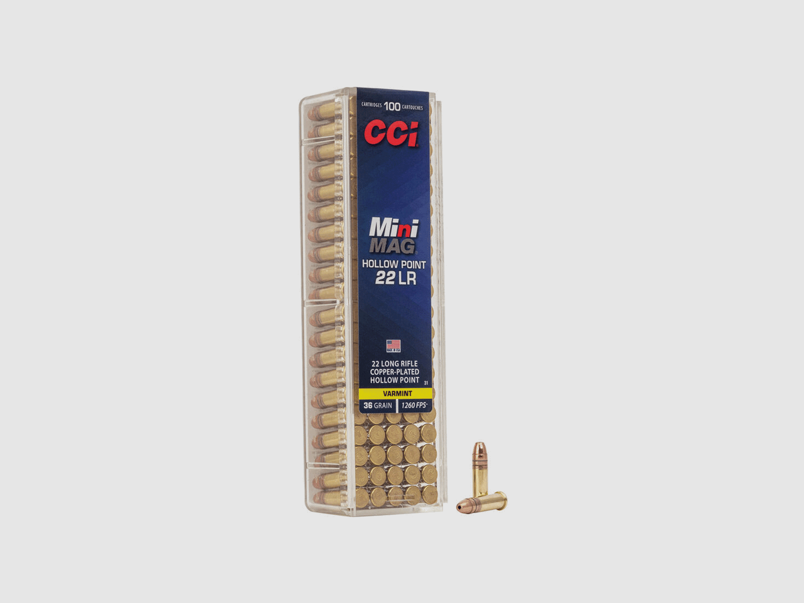 CCI – .22LR MINI-MAG Hollow Point 0031 (50szt)