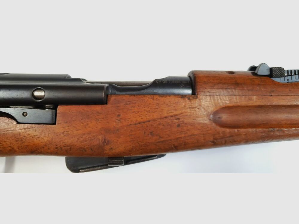 Bern Weapons Factory Repeating Rifle Bern Weapons Factory Swiss K11 Caliber 7.5x55 Swiss complete matching numbers + bayonet