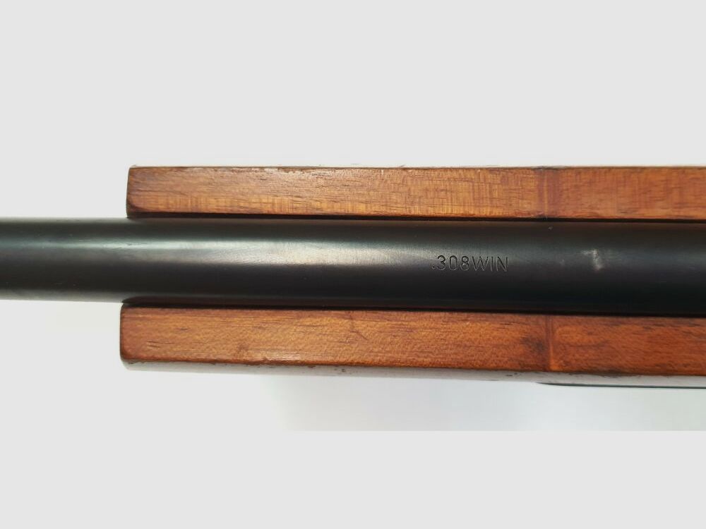 Walther !!Artículo de colección!! Rifle de un solo tiro, Walther JR Biathlon en calibre .308Win con dioptría