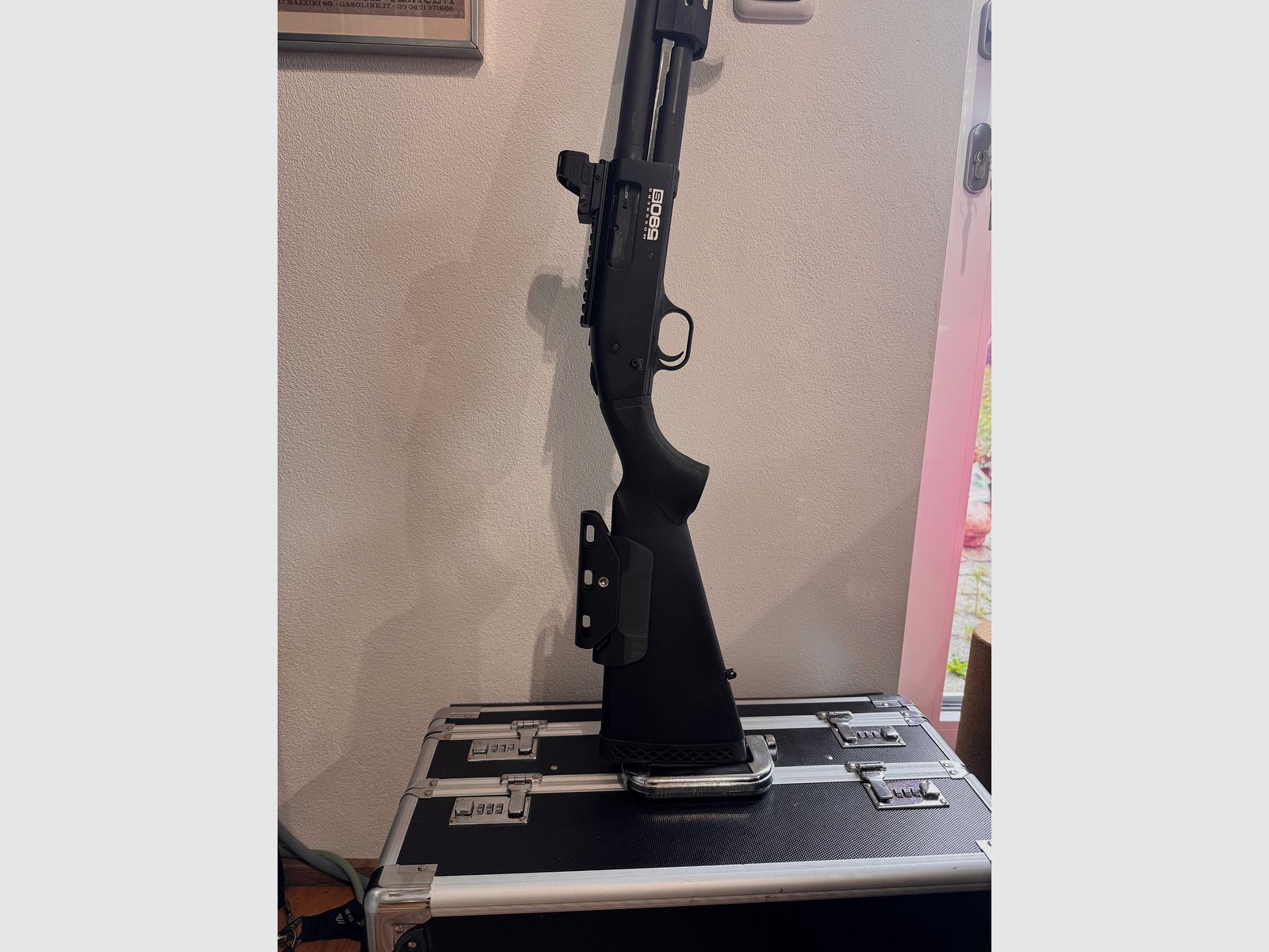 Mossberg 590 stock rest cheek rest