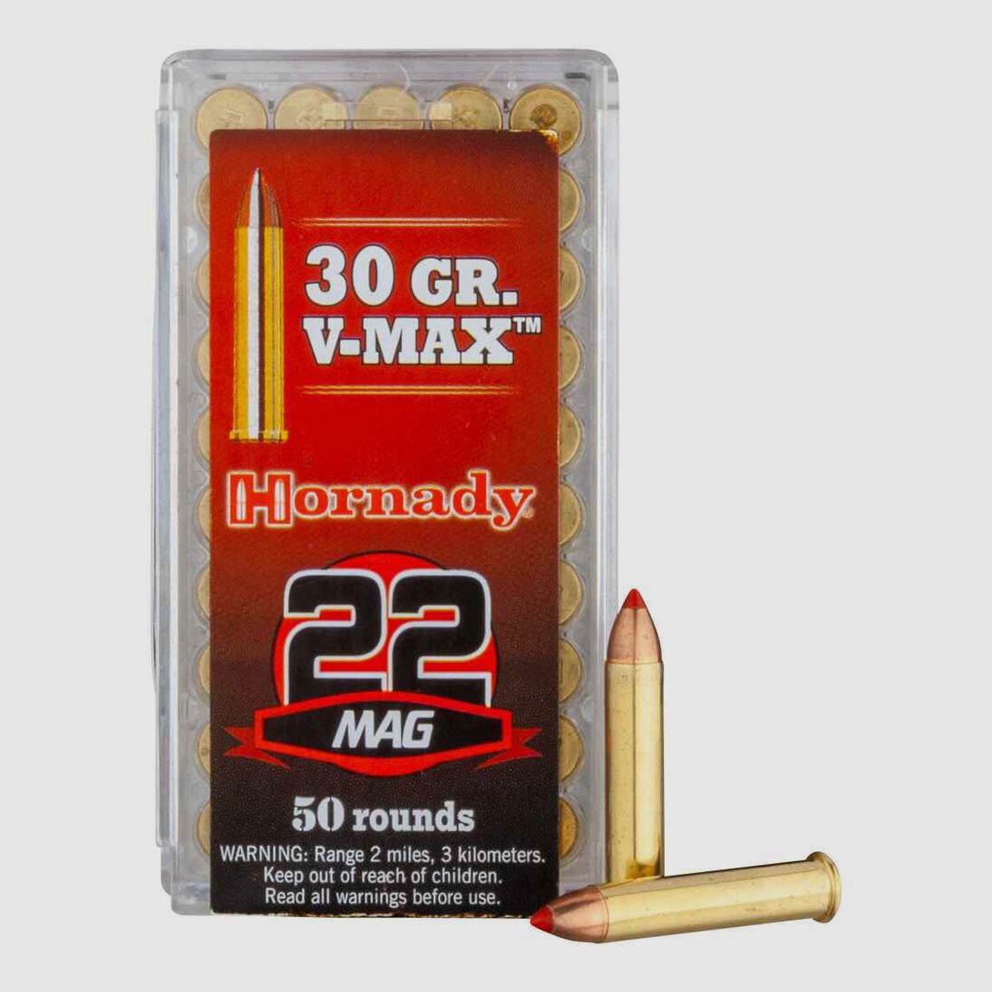.22 WMR V-Max 1,9g/30grs. Hornady