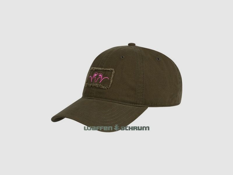 Blaser Cap Argali Woven Badge Dunkel Oliv/ Heidekraut