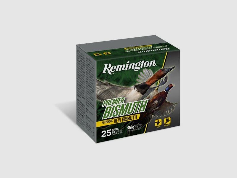 Remington Schrotpatronen Premier Bismuth 25 Patronen .12/76 / #2 (3,8mm) 40g