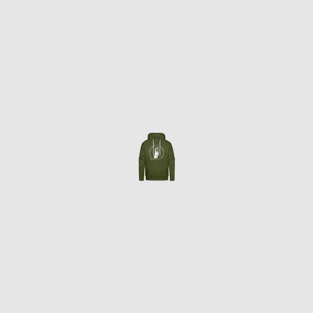 paid whole magazine - use whole magazine - Männer Premium Hoodie Olivgrün