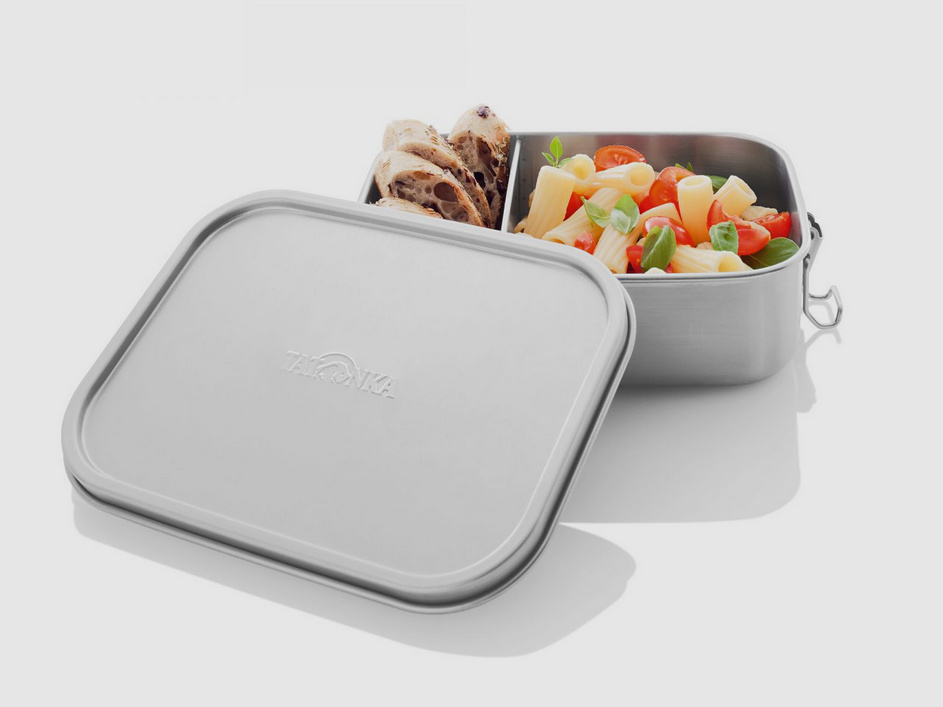 TATONKA Lunch Box II 1000 Lock Edelstahl-Brotdose