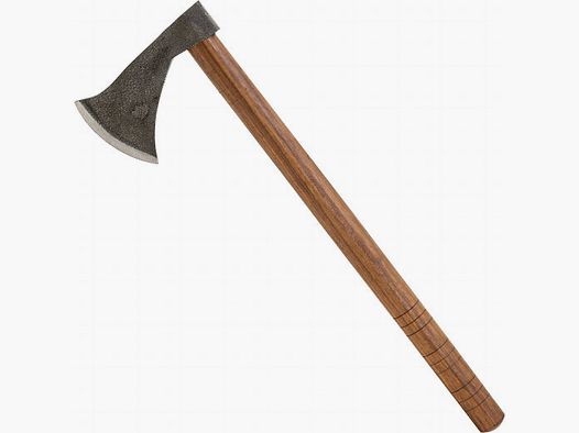 Viking axe including leather sheath