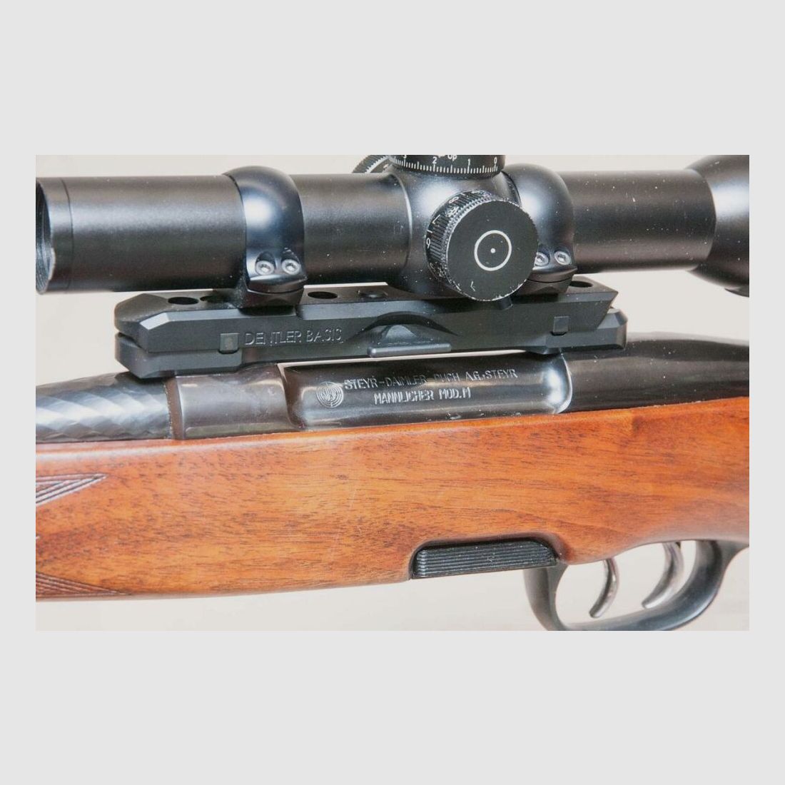 Steyr Mannlicher Stutzen M con montaje Dentler