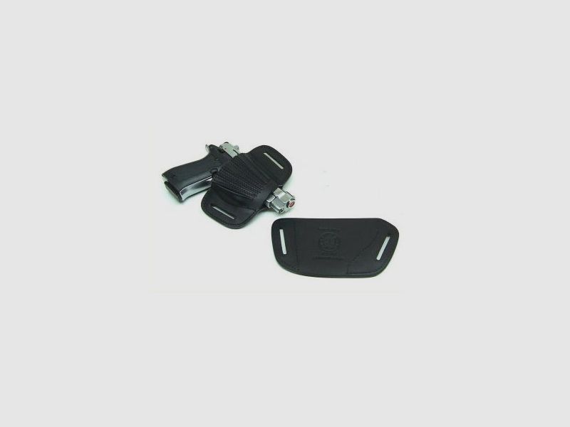 VEGA HOLSTER FA110 HALVE HOLSTER LEREN RIEM ZWART