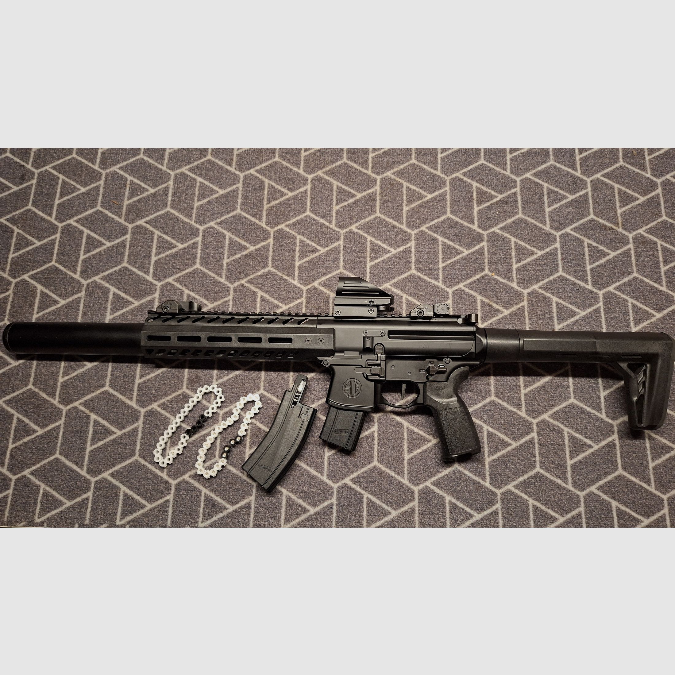 SIG SAUER MCX GEN2 Co2-Gewehr Schwarz 4,5 mm Diabolo