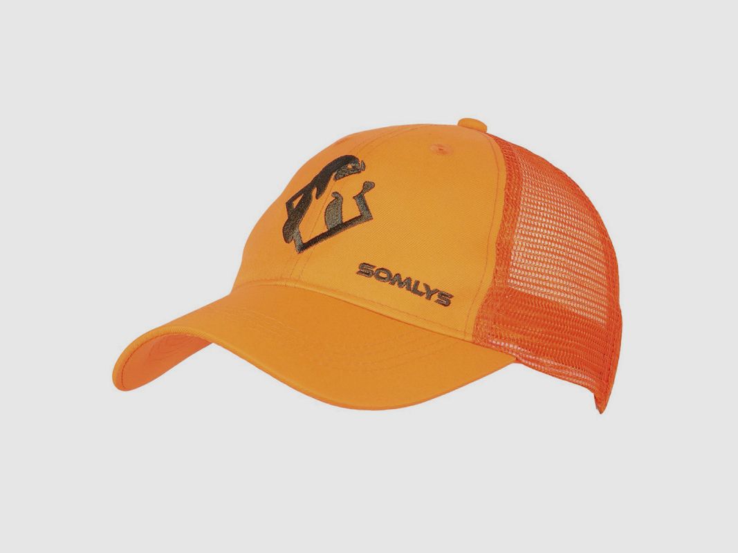 CASQUETTE SOMLYS MAILLE KIND ORANGE