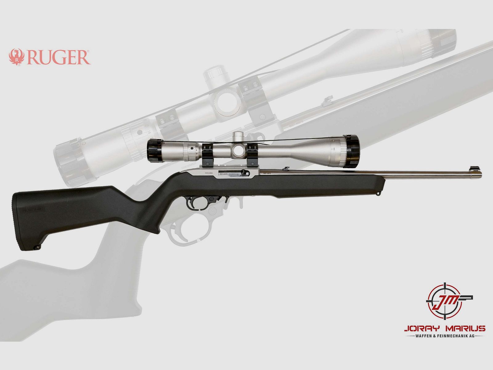 Ruger 10/22 Carbine .22lr mit 6-24×50 ZF