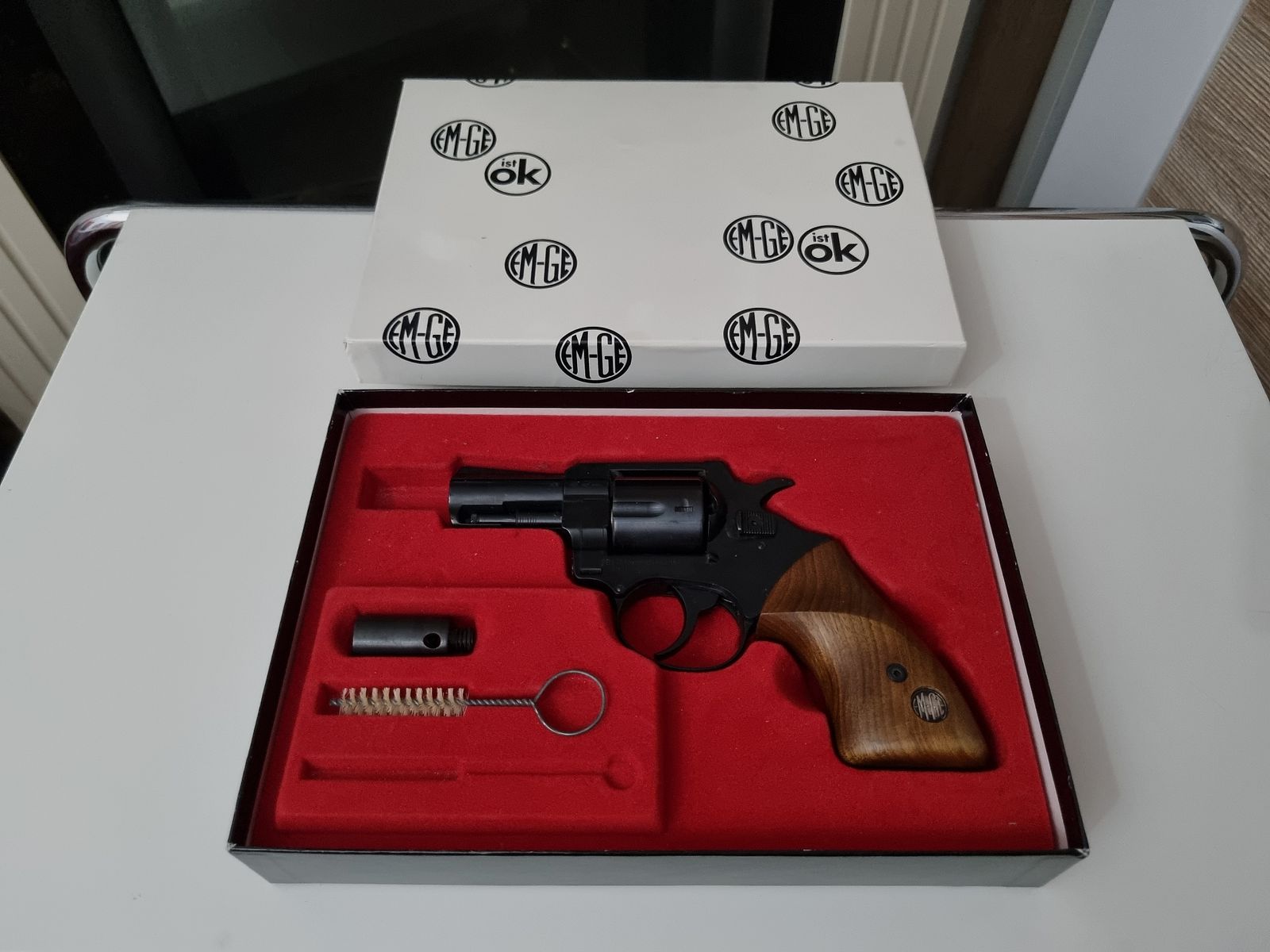 Blank firing revolver EM-GE 42 9mm blank