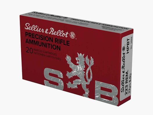 .223 Rem. OTM HPBT 77 grs.  Sellier & Bellot
