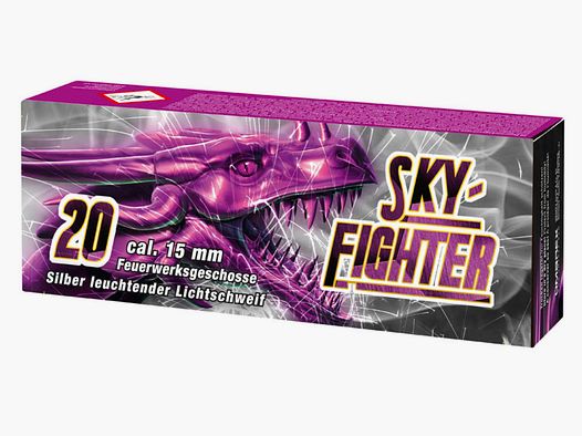 Umarex 4.1499 Sky Fighter plata brillante estela de luz Pyro